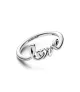 Anillo en plata de ley Love Escrito a Mano