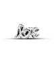Charm en Plata de Ley Love Escrito a Mano 