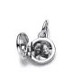 Charm Colgante en Plata de Ley Medalla Grabable que se abre 