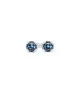 Anillo Aura Blue UNOde50, en metal bañado en plata.