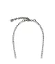 Collar Luna LLena UNOde50, en metal bañado en plata.