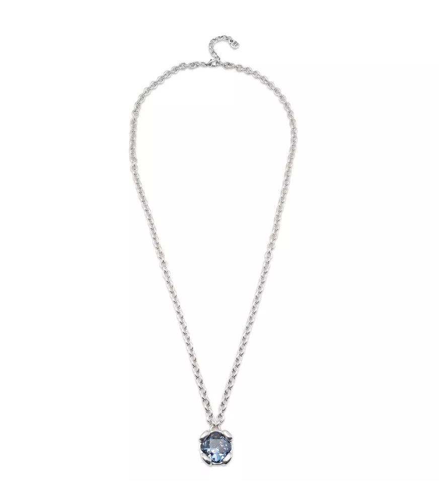 Collar Charisma UNOde50, en metal bañado en plata.
