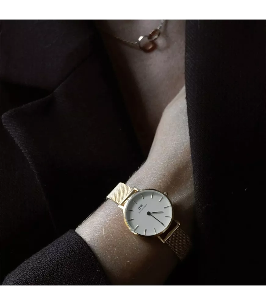 Reloj Daniel Wellington Petite Evergold mujer DW00100348