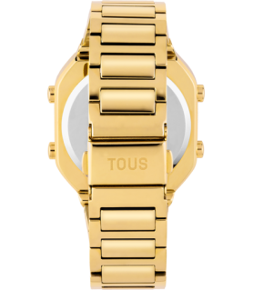 Reloj TOUS 600350300 digital D-Bear Digital de acero IP dorado MUJER - MAS  JOYEROS de San Vicente del Raspeig