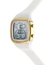 RELOJ TOUS B-TIME ACERO DORADO Y SILICONA BLANCA DIGITAL PARA MUJER 3000131600