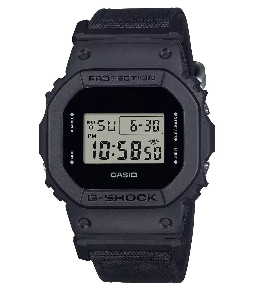 Reloj Casio G-Shock Utility Black Cordura Hombre DW-5600BCE-1ER
