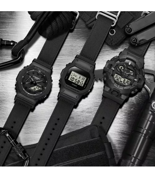 Reloj Casio G-Shock Utility Black Cordura Hombre DW-5600BCE-1ER
