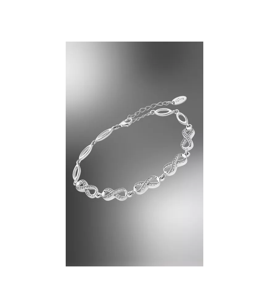 PULSERA LOTUS SILVER INFINITOS LP1871-2/1