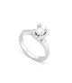 Anillo Cosmos UNOde50, en metal bañado en plata.