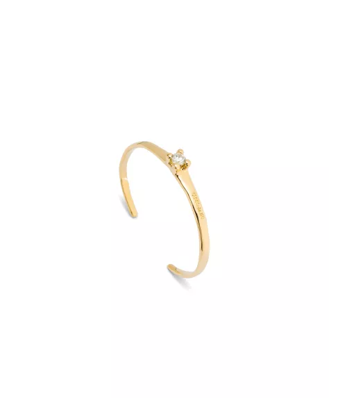 Pulsera Cosmos UNOde50, en metal bañado en oro.