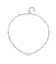 Collar Cosmos UNOde50, en metal bañado en plata.