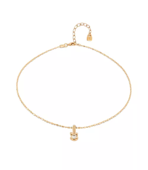 Collar Divine UNOde50, en metal bañado en oro.