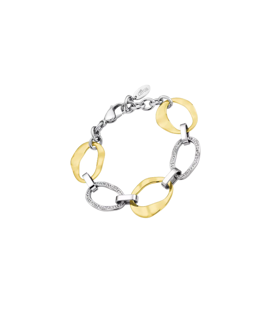 Pulsera Lotus Style LS1672/2/2 en acero inoxidable 316L,