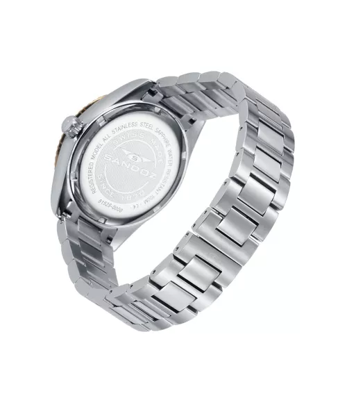 Cuarzo Suizo mujer, 3 agujas y calendario. 81525-59