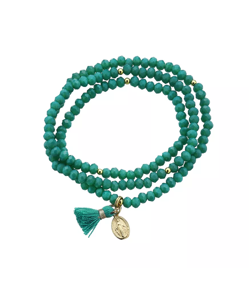 Pulsera Jolie Duran Exquse en plata con baño de oro. 00512305