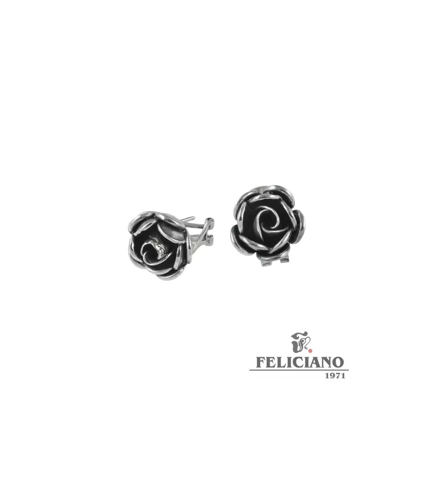 PENDIENTES DE PLATA FLOR