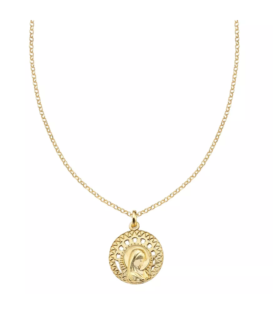 Colgante Mi Primera Joya Duran Exquse en plata con baño de oro amarillo. 00512434