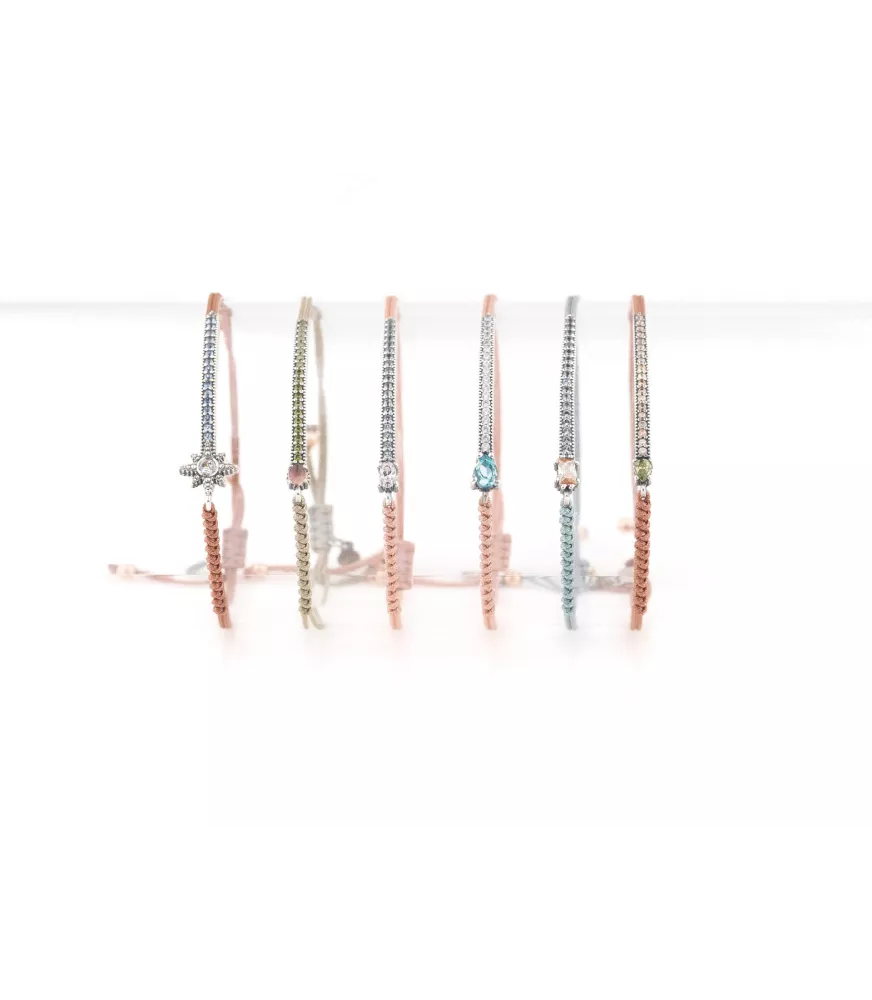 Pulsera Sunfield Iris Peridoto, en plata de ley. CL064682