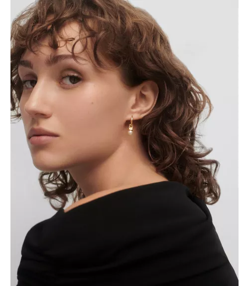 Pendientes La Perla, P D Paola, colección Básicos de joyeria.