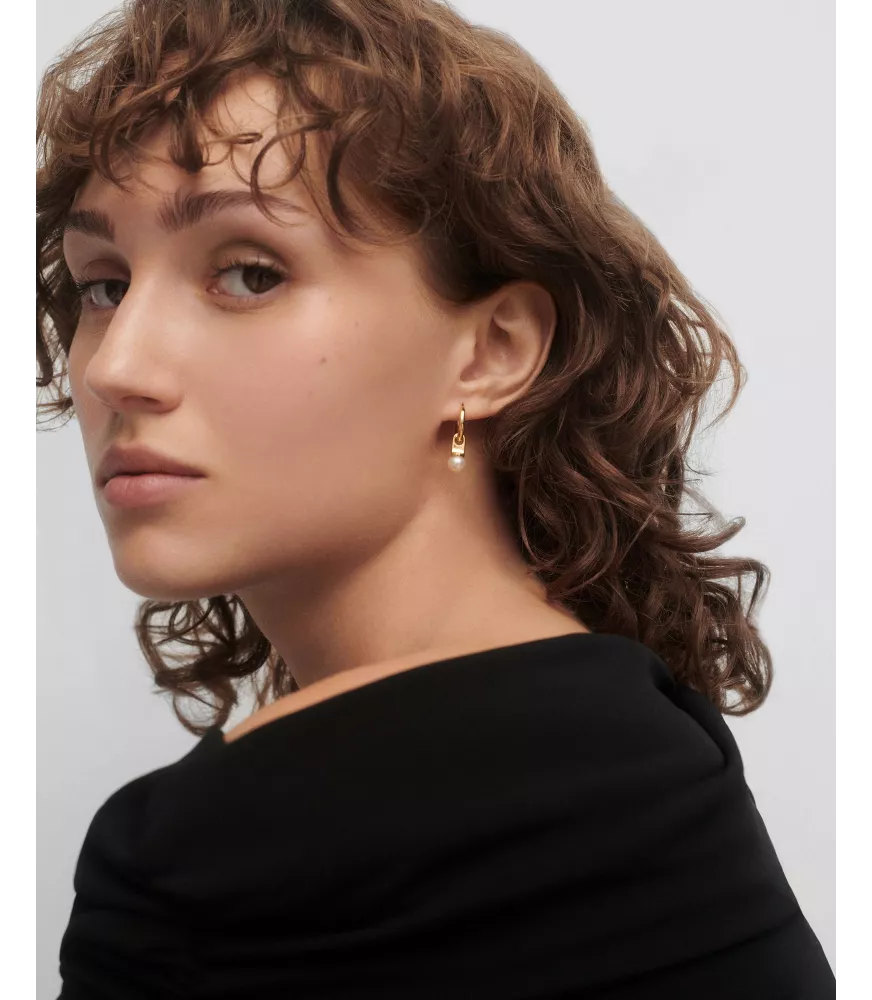 Pendientes La Perla, P D Paola, colección Básicos de joyeria.