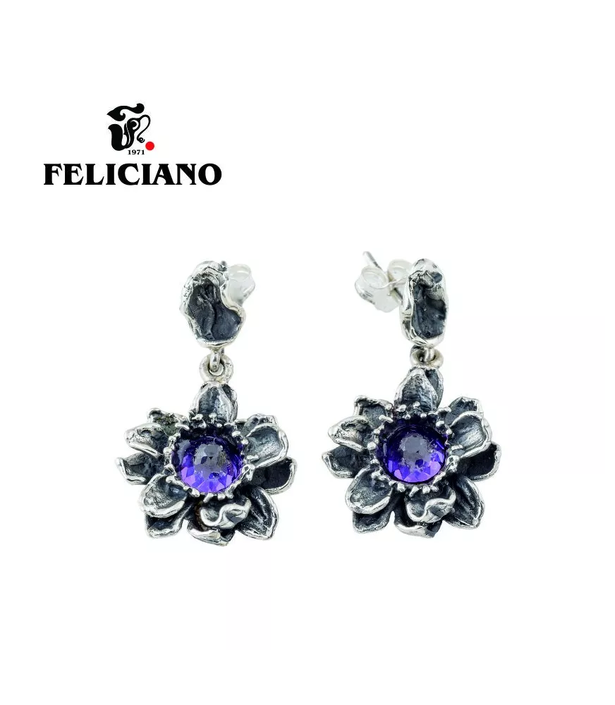 PENDIENTE LARGO FLOR