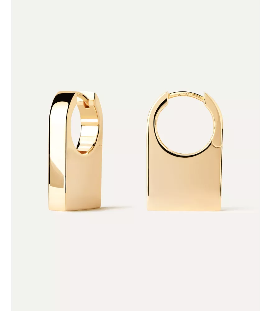 Pendientes Aros Chicago, P D Paola, colección Básicos de joyeria.