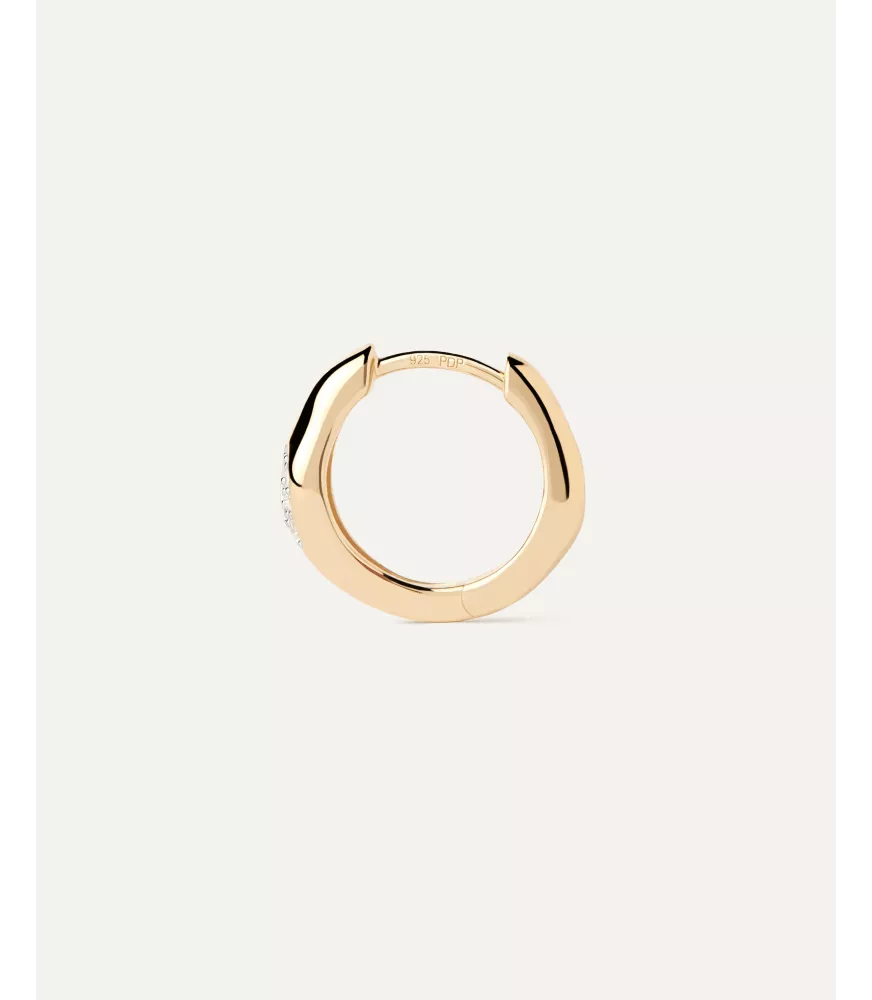 Pendientes Aros Onda, P D Paola, colección Básicos de joyeria.