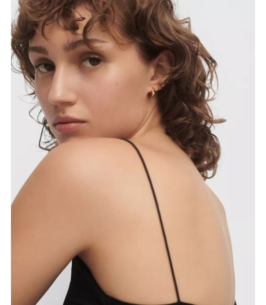 Pendientes Aros Onda, P D Paola, colección Básicos de joyeria.