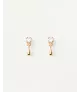 Pendiente individual Stud Water, P D Paola, colección Básicos de joyeria.