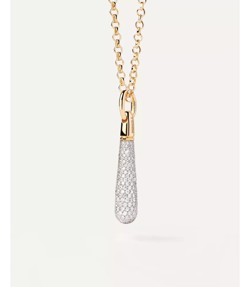 Colgante pavé grande Drop, P D Paola, colección Icons.