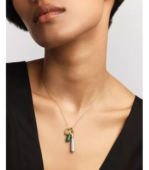 Colgante pavé grande Drop, P D Paola, colección Icons.