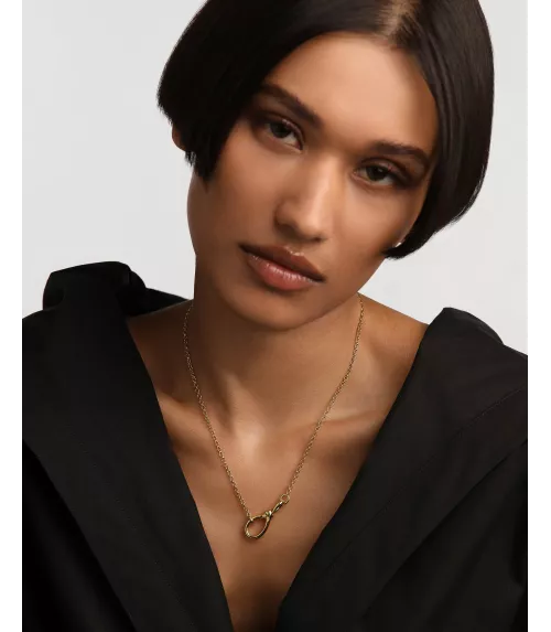 Collar cadena Staker Clasp, P D Paola, colección Icons.