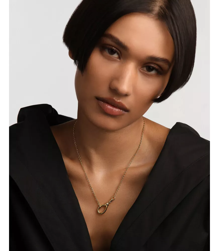 Collar cadena Staker Clasp, P D Paola, colección Icons.