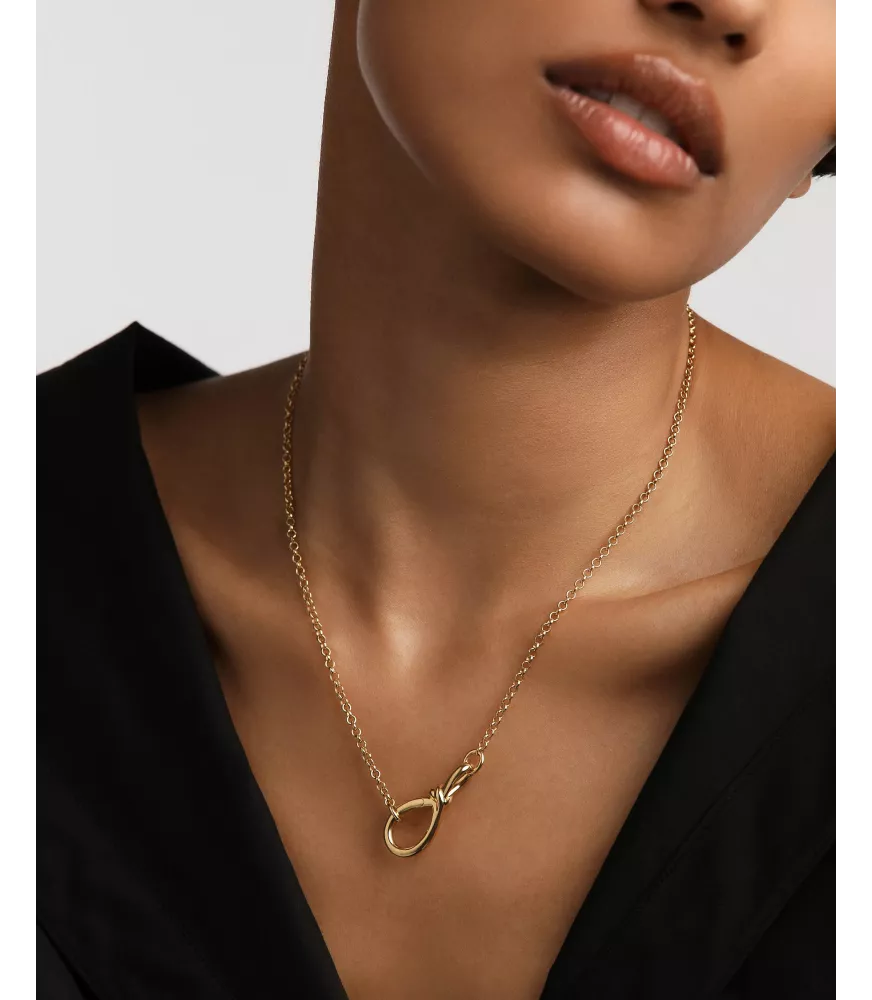 Collar cadena Staker Clasp, P D Paola, colección Icons.