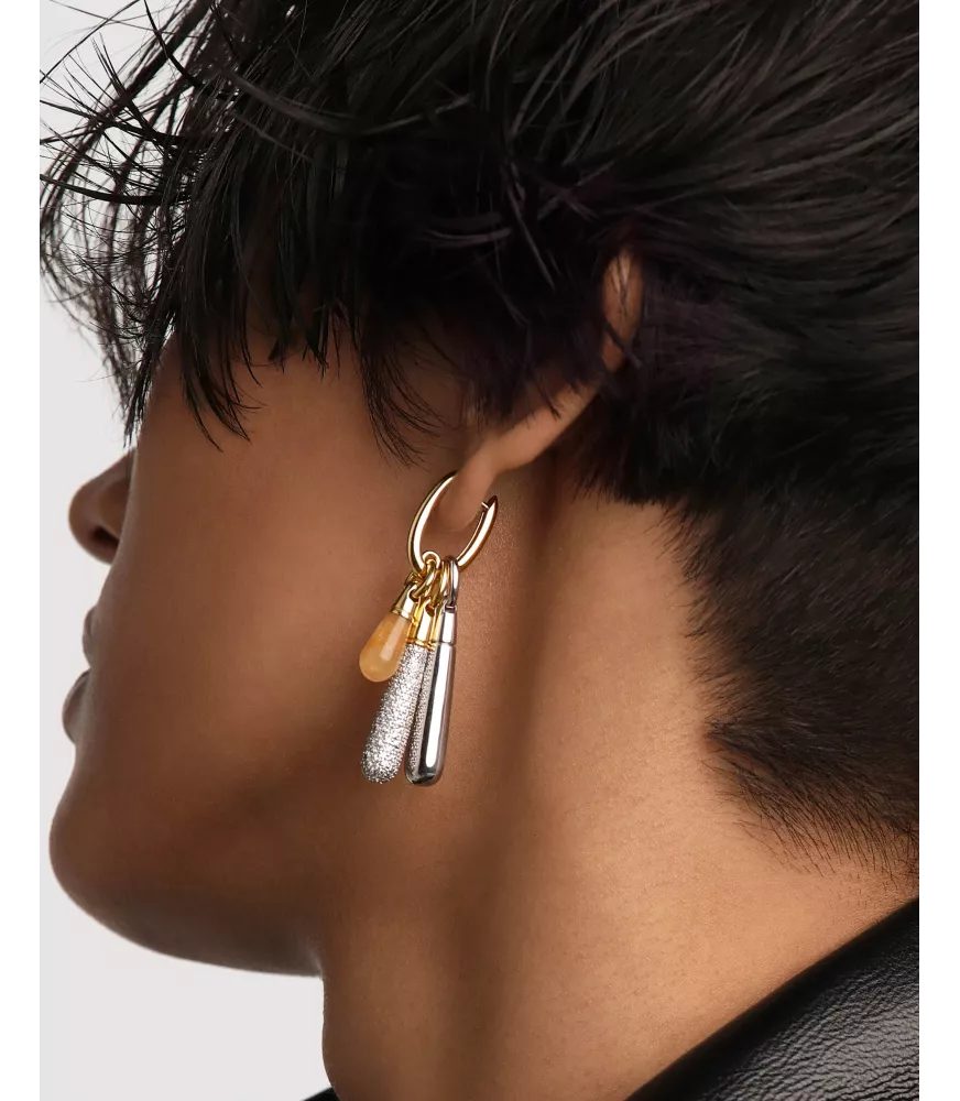 Colgante Aventurina amarilla Drop, P D Paola, colección Icons.