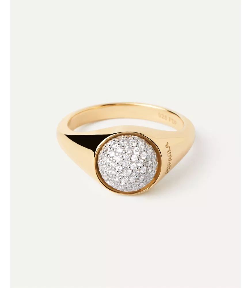 Anillo Pavé Moon, P D Paola, colección Icons.