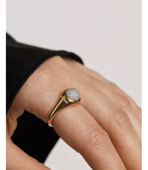 Anillo Pavé Moon, P D Paola, colección Icons.