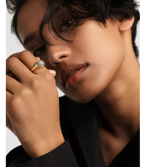 Anillo Pavé Moon, P D Paola, colección Icons.