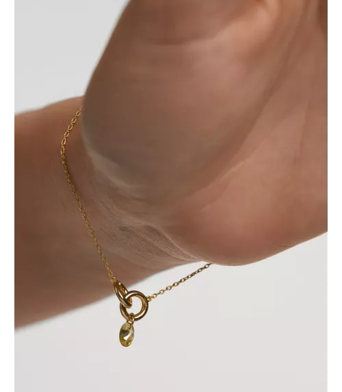 Pulsera Lily Verde, P D Paola, colección Básicos de joyeria.