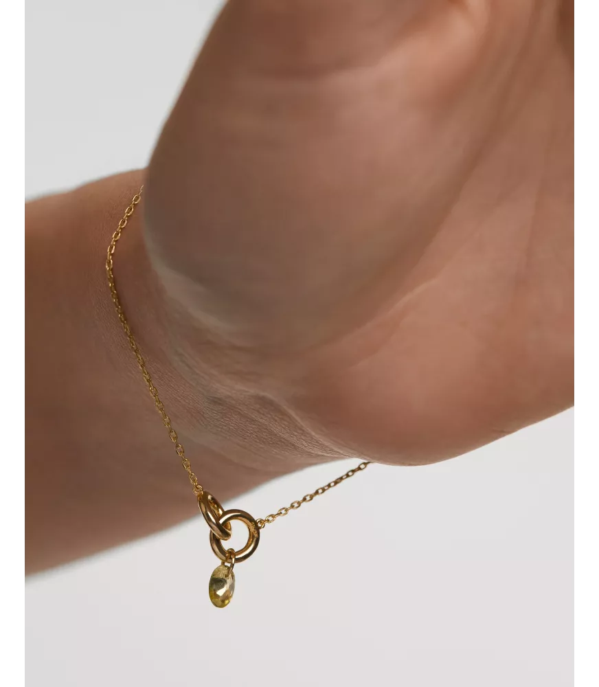 Pulsera Lily Verde, P D Paola, colección Básicos de joyeria.