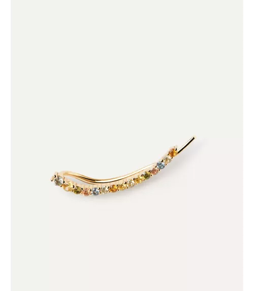 Pendientes trepadores Rainbow, P D Paola, colección Básicos de joyeria.