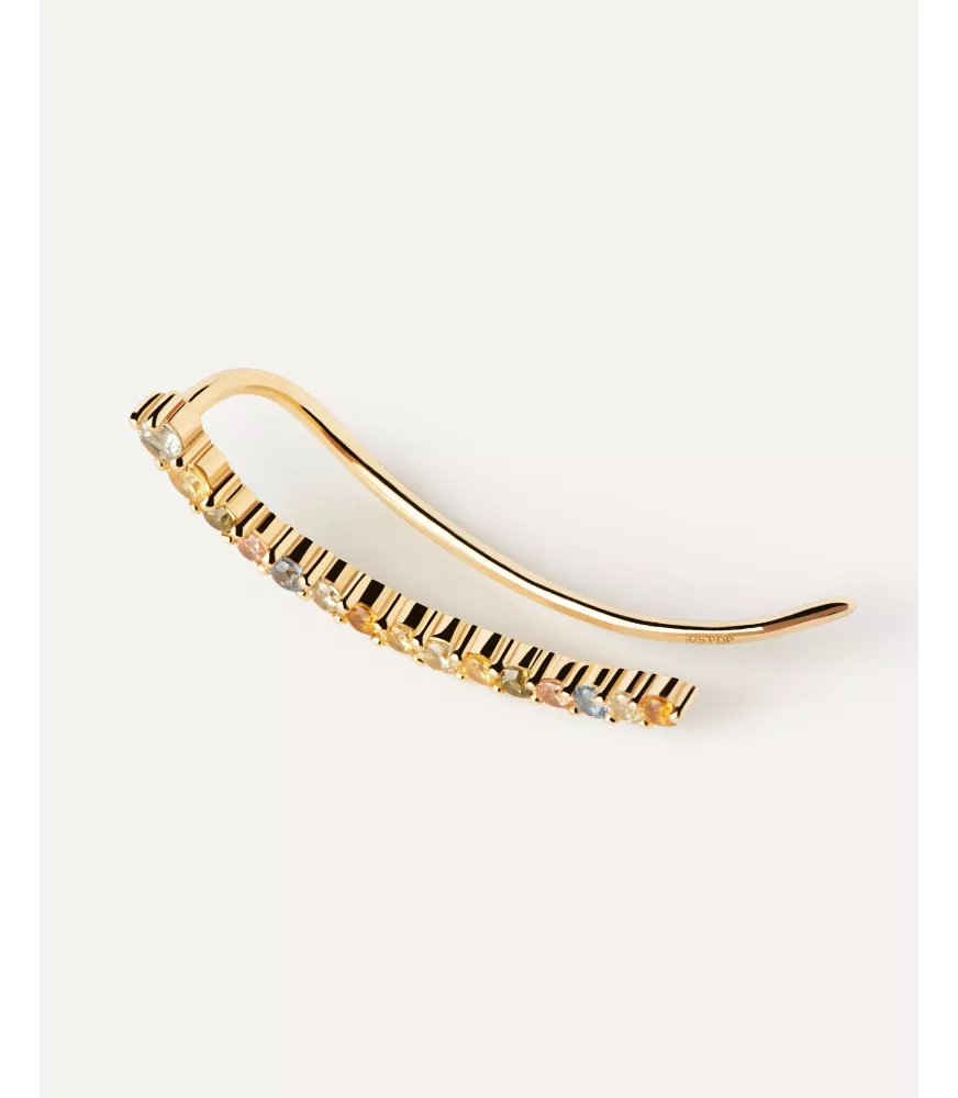 Pendientes trepadores Rainbow, P D Paola, colección Básicos de joyeria.