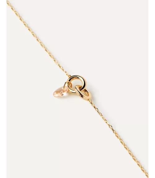 Pulsera Lily Melocotón P D Paola, colección Básicos de joyeria.