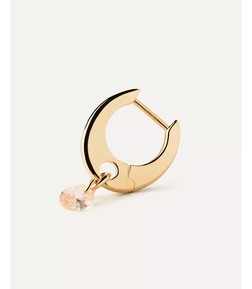 Pendientes aros Lily Melocotón, P D Paola, colección básicos de joyeria.