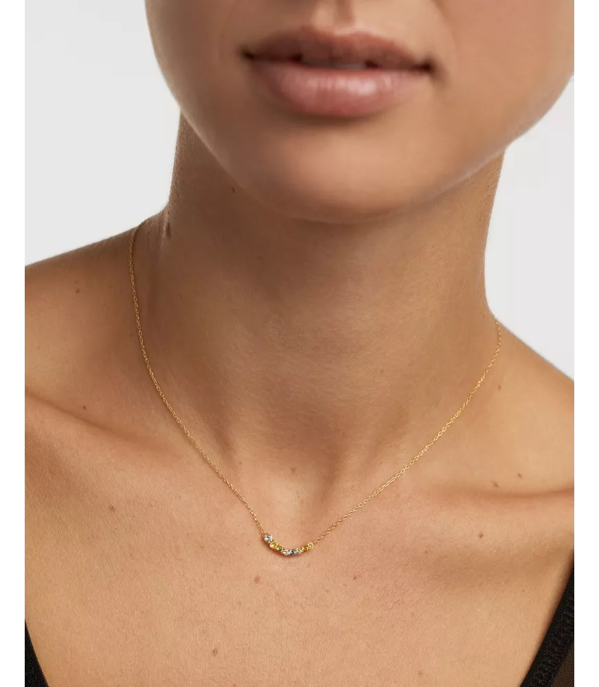 Collar Rainbow, P D Paola, colección Básicos de joyeria.