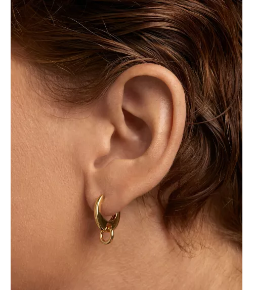 Pendiente individual Spin, P D Paola, colección básicos de joyeria.