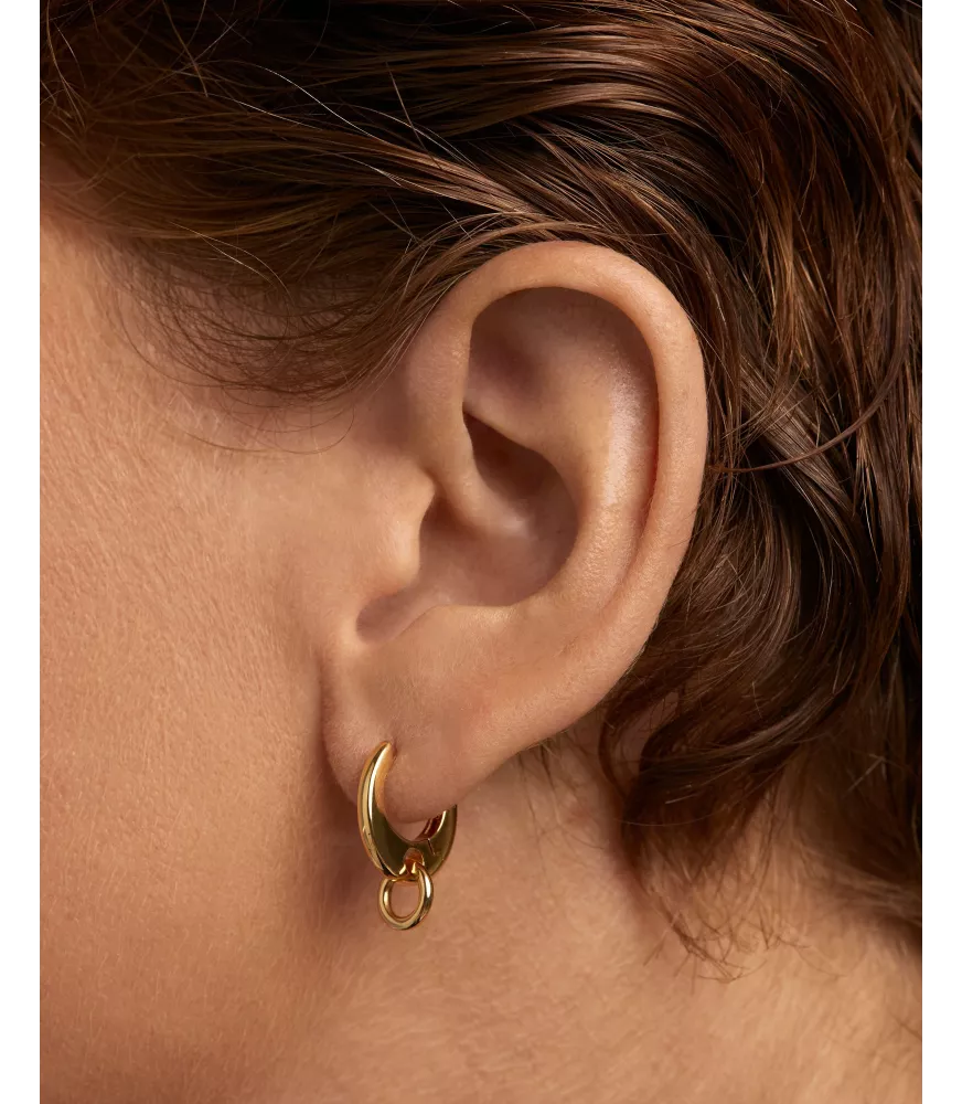 Pendiente individual Spin, P D Paola, colección básicos de joyeria.