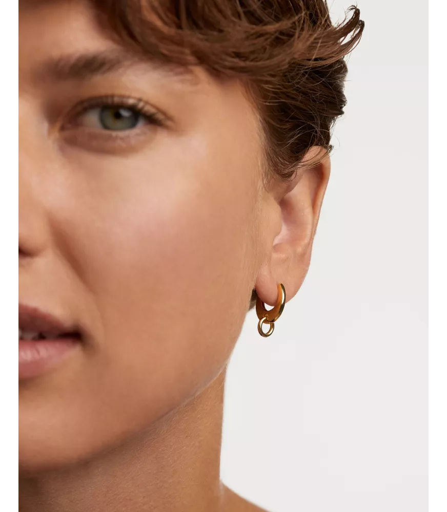 Pendiente individual Spin, P D Paola, colección básicos de joyeria.