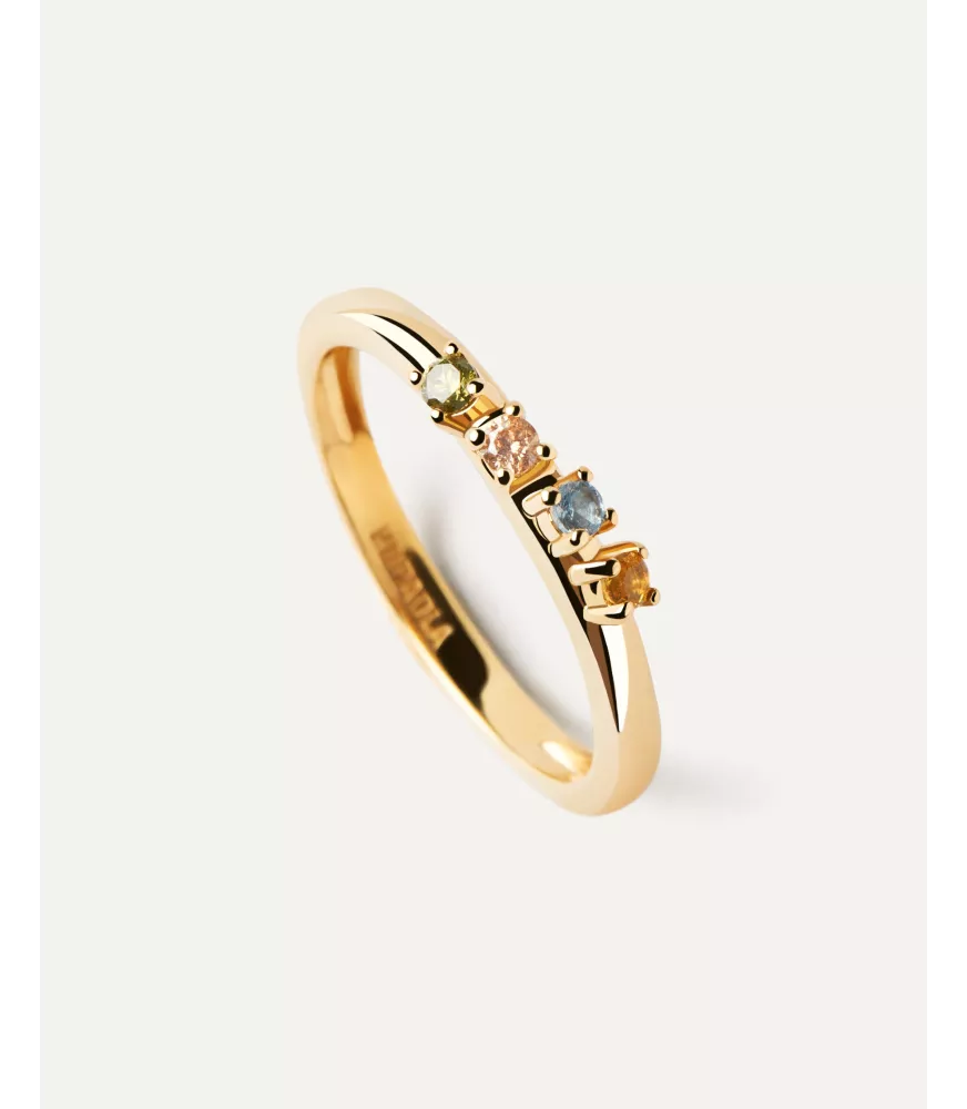 Anillo Rainbow Wing, P D Paola, colección Básicos de joyeria.