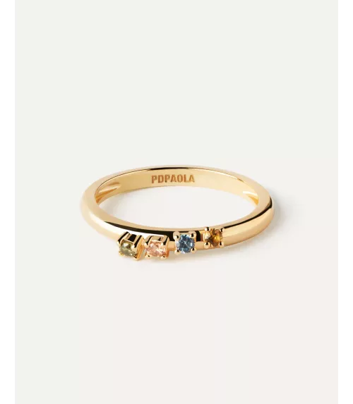 Anillo Rainbow Wing, P D Paola, colección Básicos de joyeria.